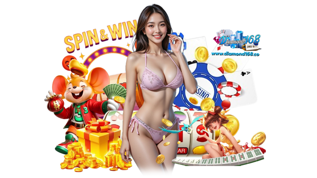 diamond168 เกมทุกตัวคัดมาแล้วว่าโบนัสออกบ่อย เพิ่มโอกาสแตก